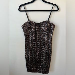 MM Couture Sequenced Mini Dress. Size M. Perfect condition.